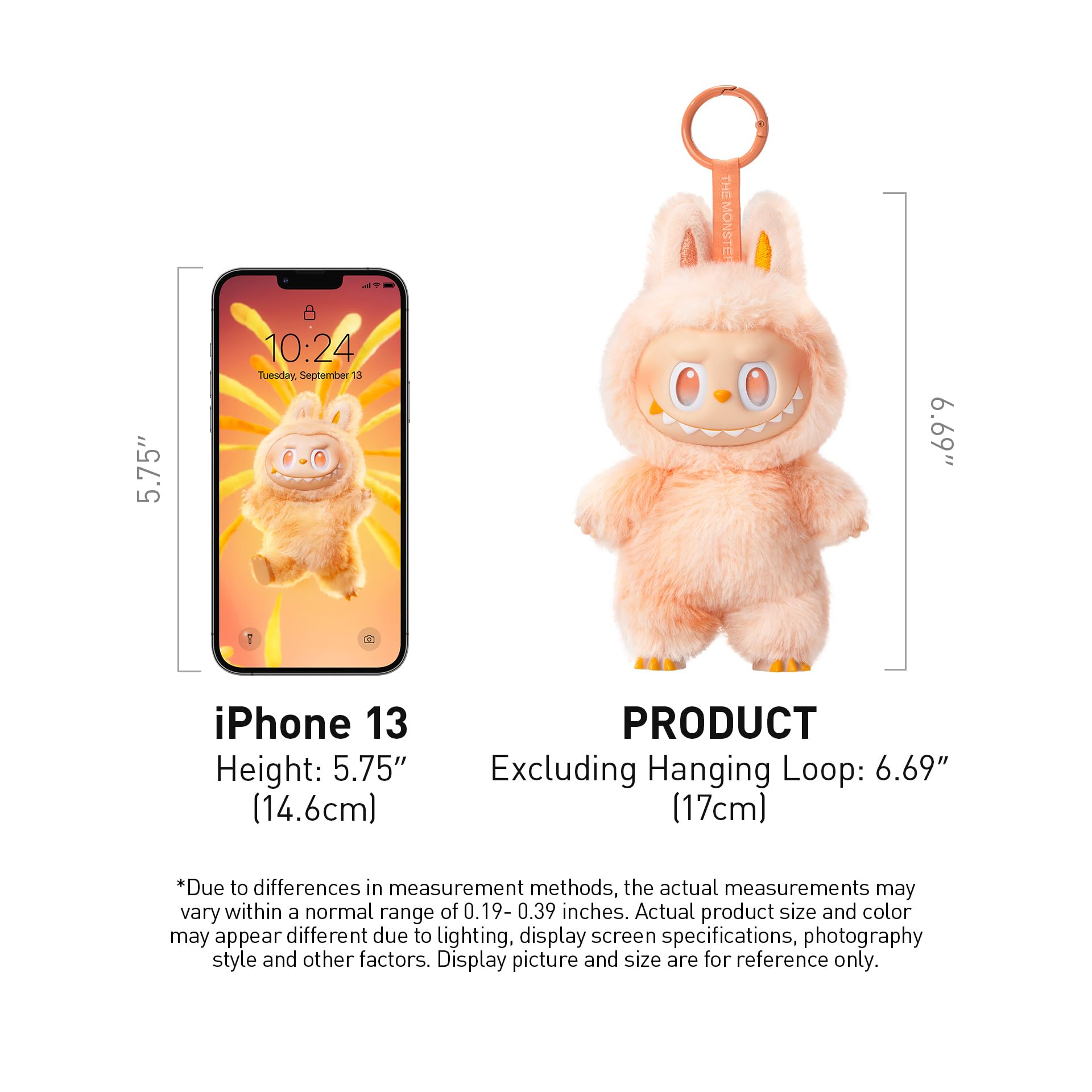 POP MART THE Monsters Big into Energy Series-Vinyl Plush Pendant Blind Box, Blind Box Figures, Random Design Action Figures Collectible Toys Home Decorations, Single Box - Image 3