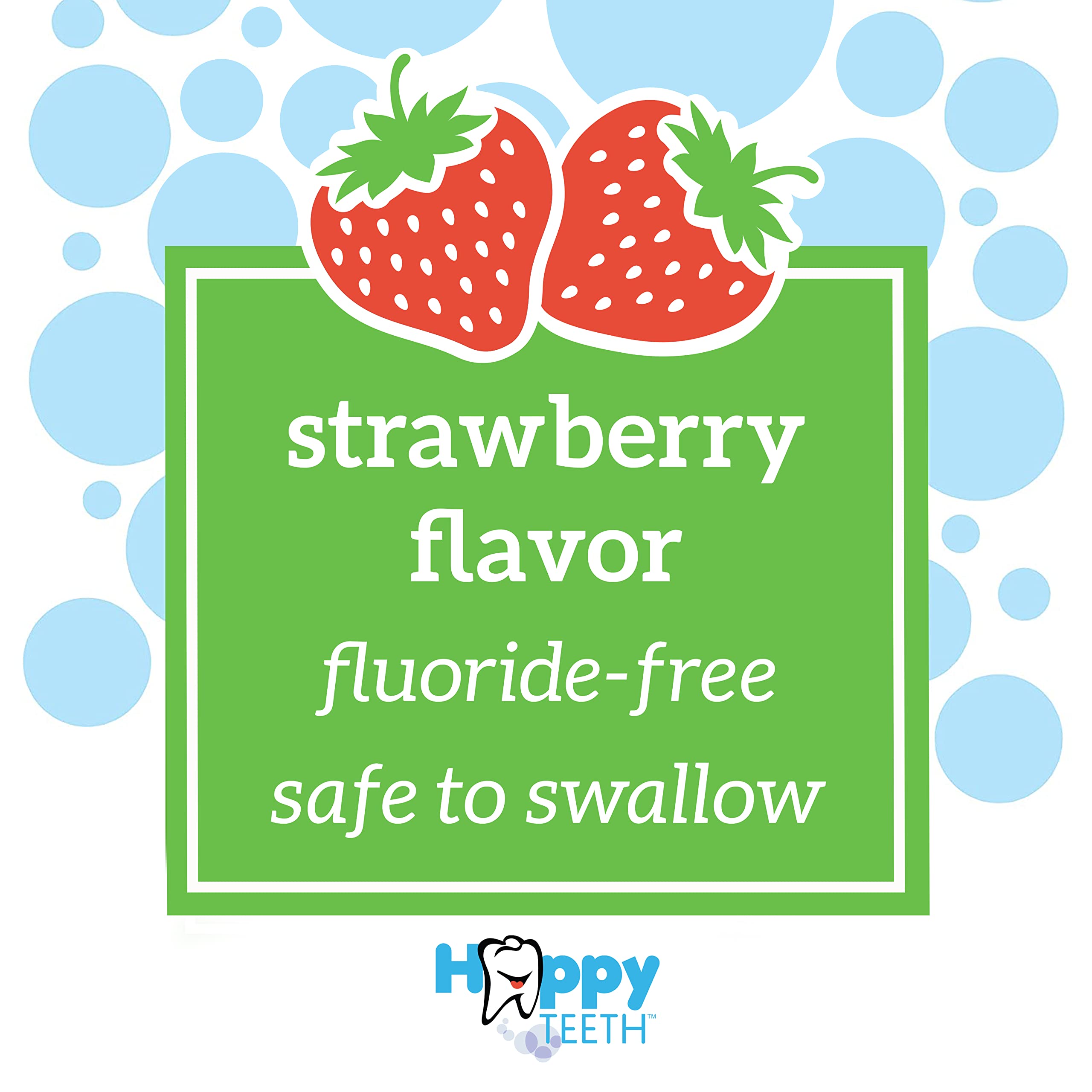 Dr. Brown’s Fluoride-Free Baby Toothpaste, Infant & Toddler Oral Care, Strawberry, 1-Pack, 1.4oz/40g, 0-3 Years - Image 5