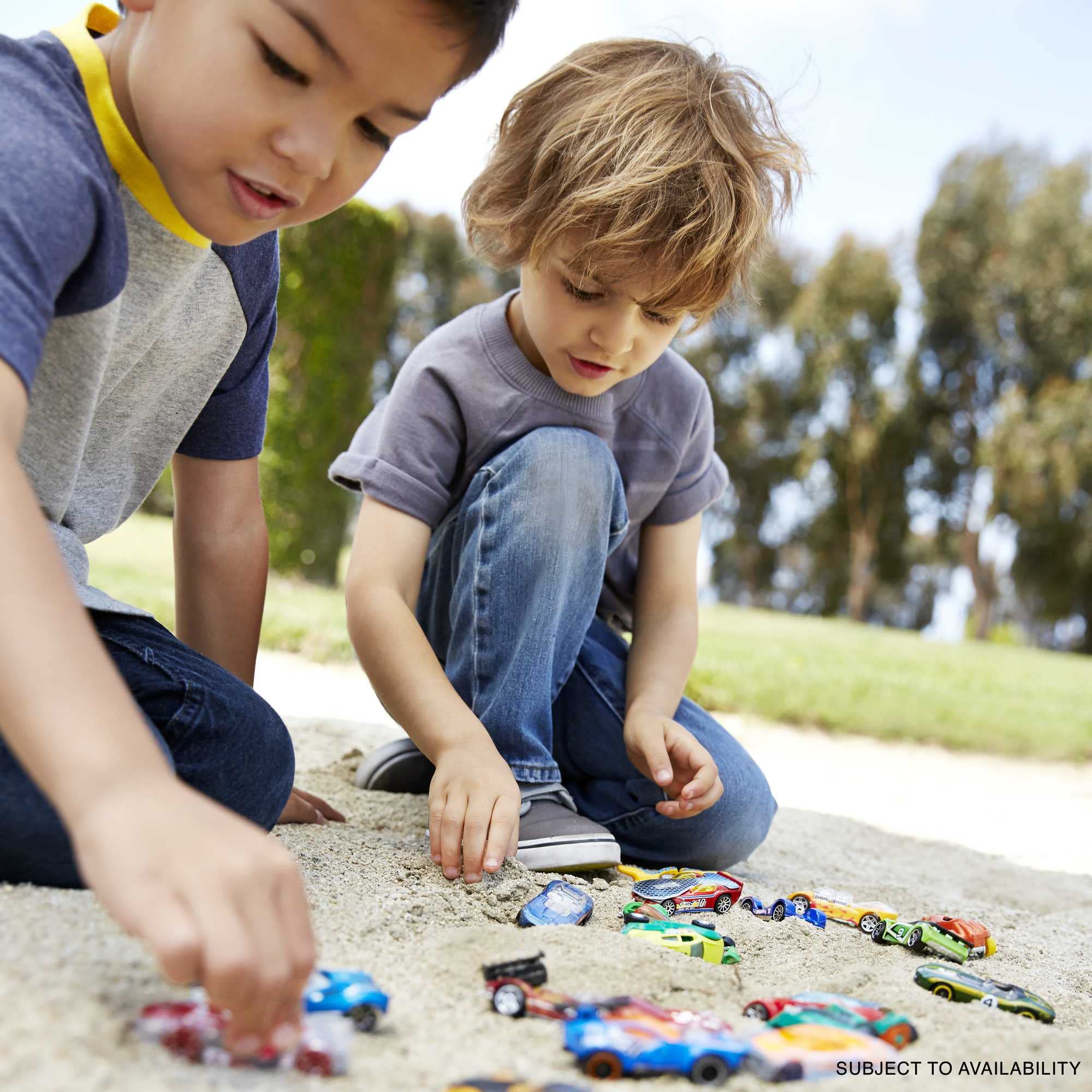Hot Wheels Set of 10 1:64 Scale Toy Trucks and Cars for Kids and Collectors, Styles May Vary (Amazon Exclusive) - Image 8